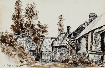 Peasant Village near Countances, Normandy