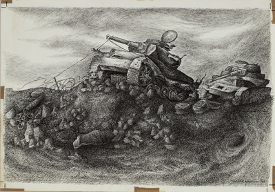 Enemy Tanks At Ponte Rotto