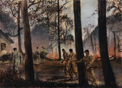 Burning Of Kweilin Hospital