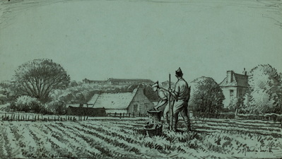 Soldiers Harvesting Crops
