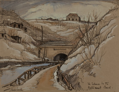 The Entrance To The Bellicourt Canal