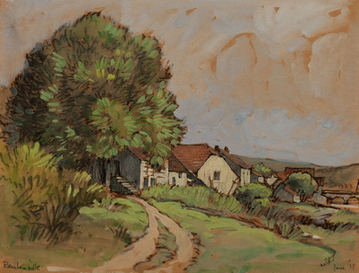 Village Near Neufchateau (reubenville)