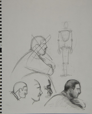 Study for Hohenfels Painting