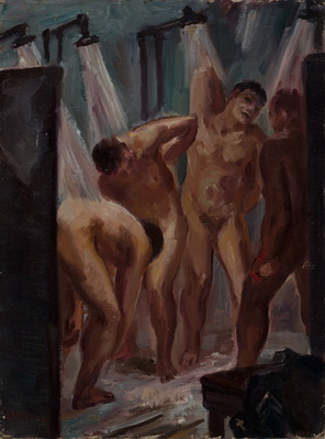 GI Shower Room On Honolulu