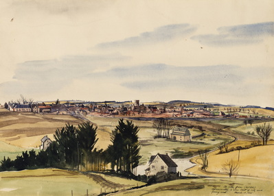 View Of St. Vith (Coord 869880)