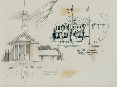 Buildings at 8th U.S. Army