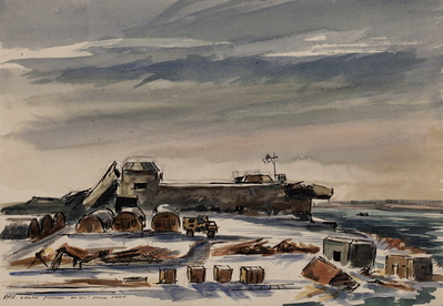 German U-boat Pens On The Mole Central