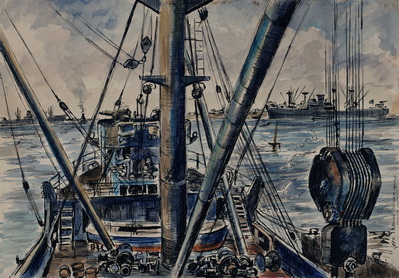 From The Bridge Of The Jr. N. Van Noy