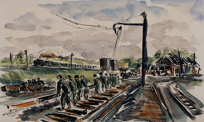 Laying Rails At Versailles