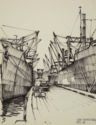 Ships At Cam Ranh Bay