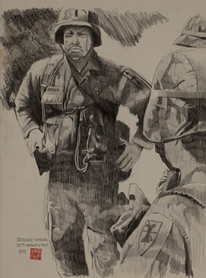 Artillery Officer, 32nd Infantry Bde