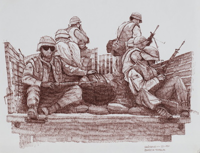 Convoy in Somalia