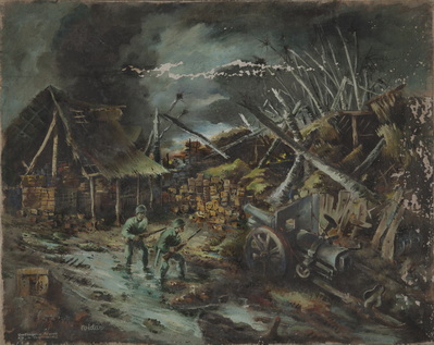 112th Cavalry Patrol At Umtingalu