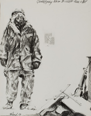 Qualifying in A Snowstorm