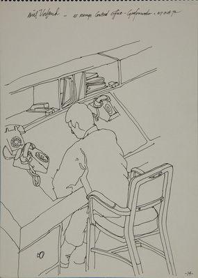 At Range Control Office- Grafenwohr