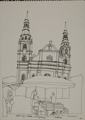 Market Day In Ludwigsburg
