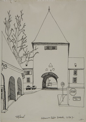 Entrance To Pinder Barracks