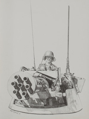Tank Machine Gun and Tanker