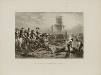 General Howe Evacuating Boston
