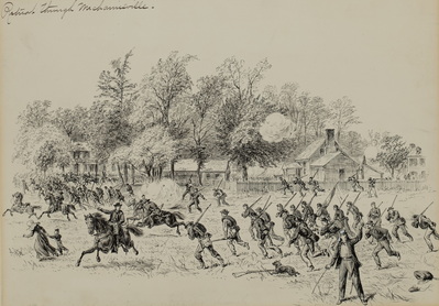 Confederate Retreat Through Mechanicsville