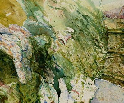 Untitled Incident Painting