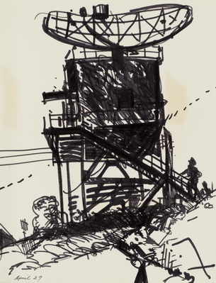 Sketch of Radar Surveillance Unit, Inchon Area