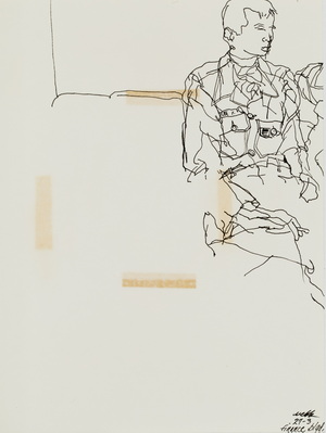 Sketch of Korean Soldier