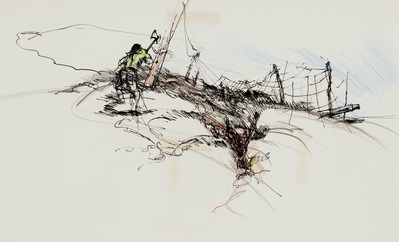 Sketch - Position 41G Along the DMZ