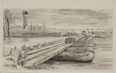 Modified Treadway Bridge Across Roer River