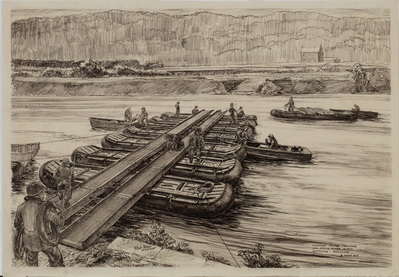 Treadway Bridge Training On Meuse River
