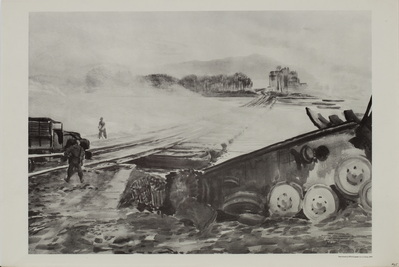Smoke Screening Of Floating Steel Treadway . . .
