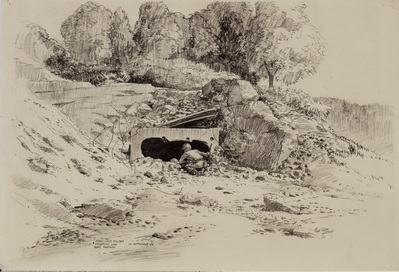 Demolished Pillbox - Siegfried Line Near Roetgen