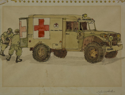 Ambulance at Tan Son Nhut