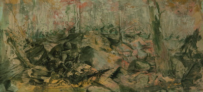 Men Taking The Ground