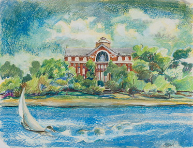 National War College From The River