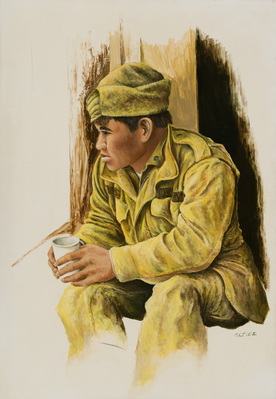 Why Me? A Gi Sitting In A Apc