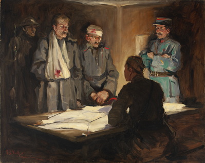 The Intelligence Section, A.E.F., Menil la Tour