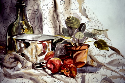 Pewter and Old Lace