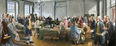 Signing Of The American Constitution by Sam Knecht