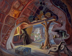 Hansel and Gretel: Interior Of The Witch's House