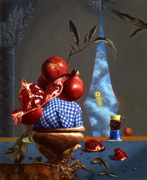 Still Life With Pomegranates