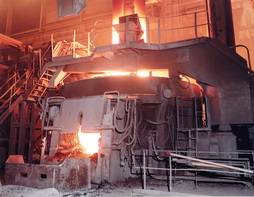 Newer electric furnace, Local Steel Mill
