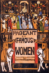 Pageant of Famous Women, orange