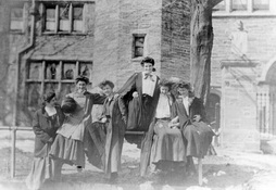 Students on Campus, 1900