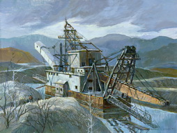 Abandoned Gold Dredge