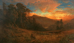 An Autumnal Sunset on the Russian River