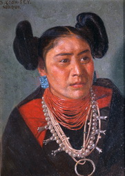 O-koon-sey; Moqui (Keans Canon) bust-female
