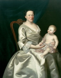 Portrait of Mrs.Daniel Rea & Child