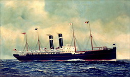 Steamer Kroonland, (Red Star Line)