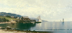 The Landing at Bailey Island, Maine